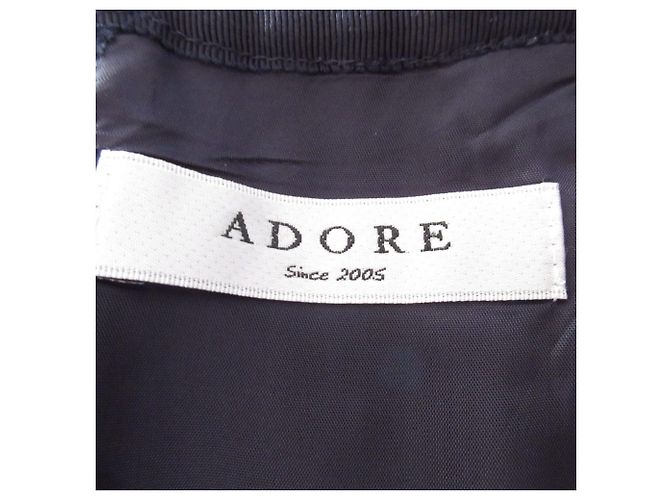 Autre Marque Falda de encaje de crochet ADORE Azul Azul marino - vista 5