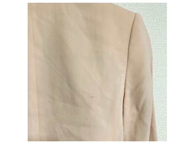 Chaqueta sin cuello Theory Rosa - vista 3