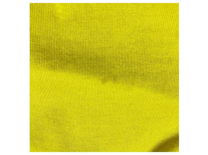 Autre Marque Suéter de punto con cuello en V N°21 Amarillo - vista 8