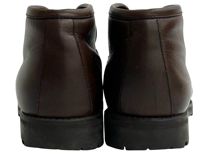 Gucci Lederstiefel Braun - Ansicht 6