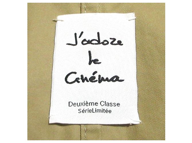 Autre Marque Deuxieme Classe LONG TRENCH COAT Long Trench Coat Beige - vista 11
