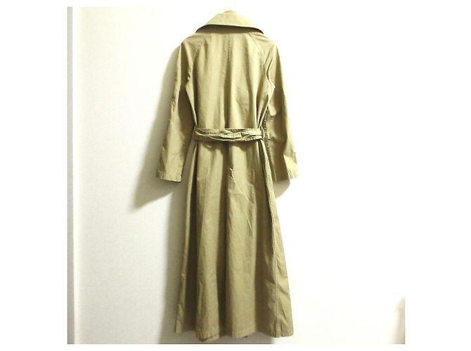 Autre Marque Deuxieme Classe LONG TRENCH COAT Long Trench Coat Beige - vista 2