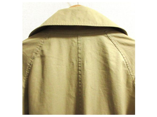 Autre Marque Deuxieme Classe LONG TRENCH COAT Long Trench Coat Beige - vista 7