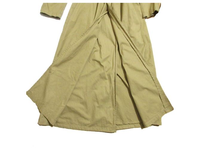 Autre Marque Deuxieme Classe LONG TRENCH COAT Long Trench Coat Beige - vista 9