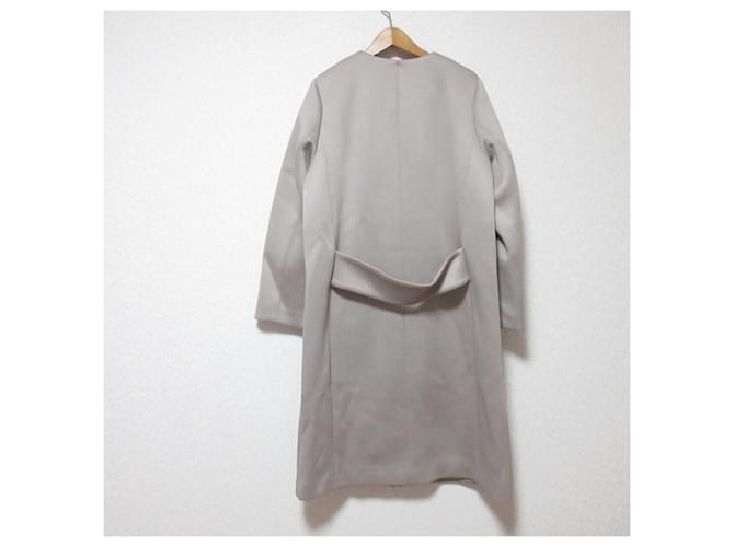 Autre Marque Abrigo sin cuello Jusglitty Beige - vista 2