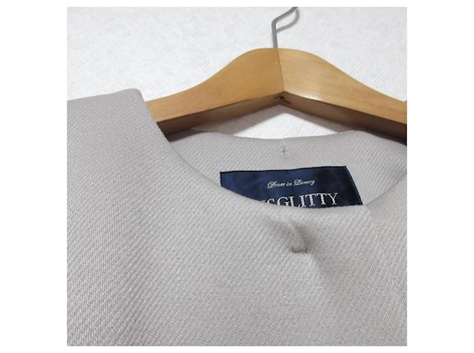 Autre Marque Abrigo sin cuello Jusglitty Beige - vista 3