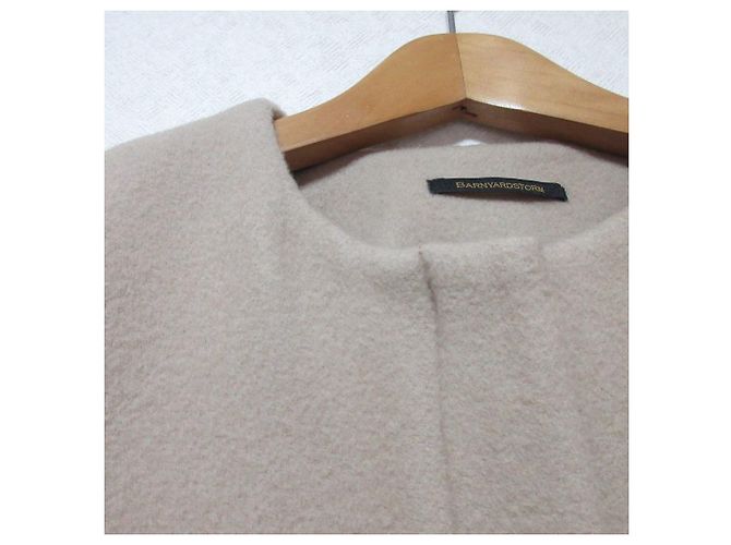 Autre Marque BARNYARDSTORM Abrigo sin cuello Beige - vista 3