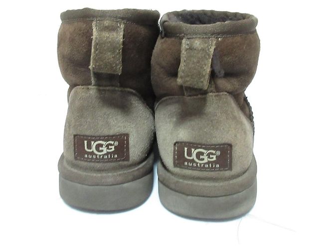 Autre Marque UGG Kurzstiefel aus Lammfell Braun - Ansicht 3