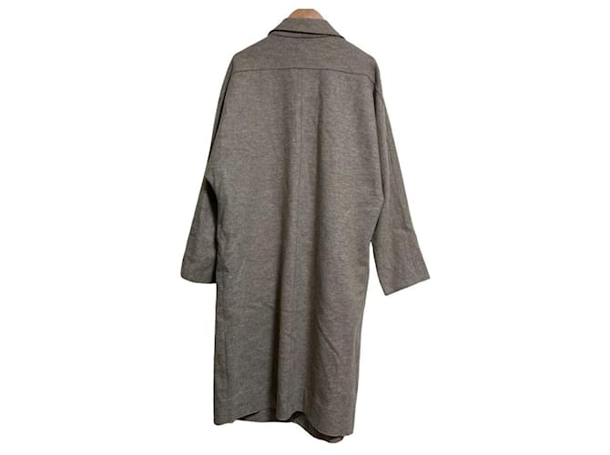 Autre Marque Abrigo Chester de lana Sov. Beige - vista 2
