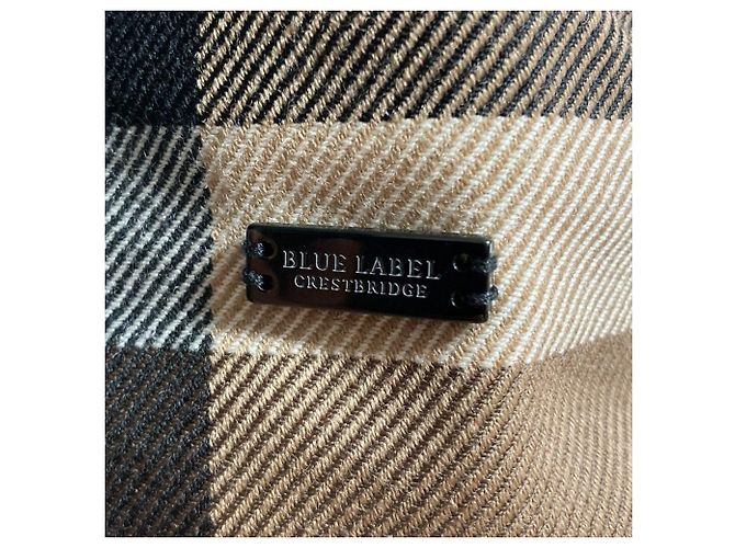 Autre Marque Minifalda de cuadros BLUE LABEL CRESTBRIDGE Castaño - vista 3