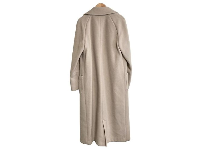 Autre Marque Abrigo semi-evasé de cuello grande STUDIOUS Beige - vista 2