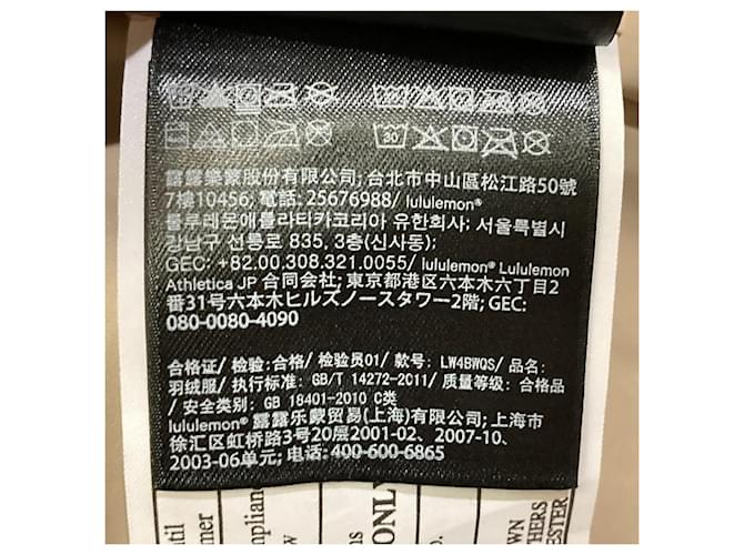 Autre Marque Chaleco de plumas Lululemon Beige - vista 10