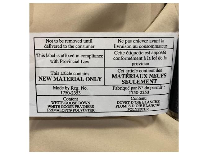 Autre Marque Chaleco de plumas Lululemon Beige - vista 12