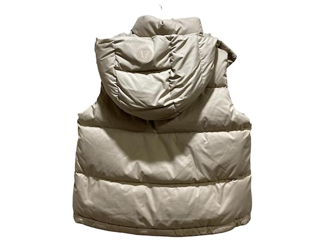 Autre Marque Chaleco de plumas Lululemon Beige - vista 3