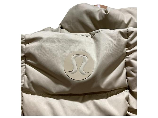 Autre Marque Chaleco de plumas Lululemon Beige - vista 4