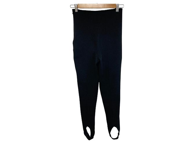 Autre Marque PANTALONI IN MAGLIA MADISONBLUE KNIT SKI PT Nero - vista 2