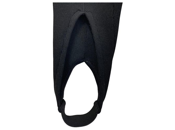 Autre Marque PANTALONI IN MAGLIA MADISONBLUE KNIT SKI PT Nero - vista 5