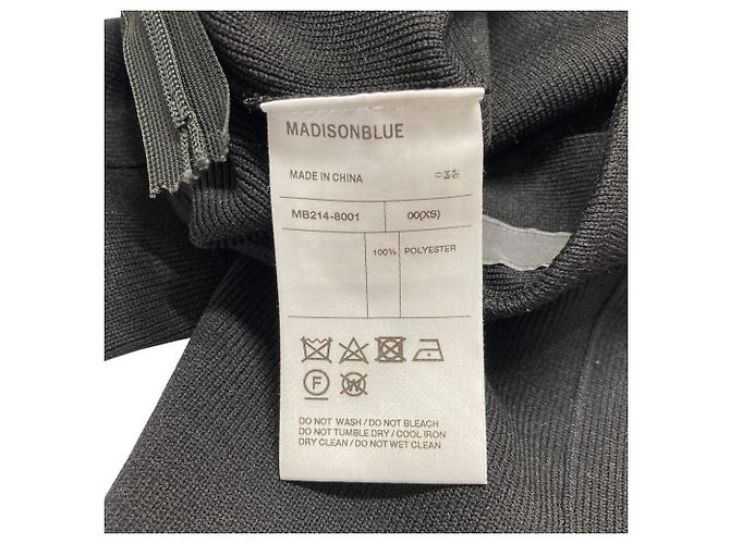 Autre Marque PANTALONI IN MAGLIA MADISONBLUE KNIT SKI PT Nero - vista 7