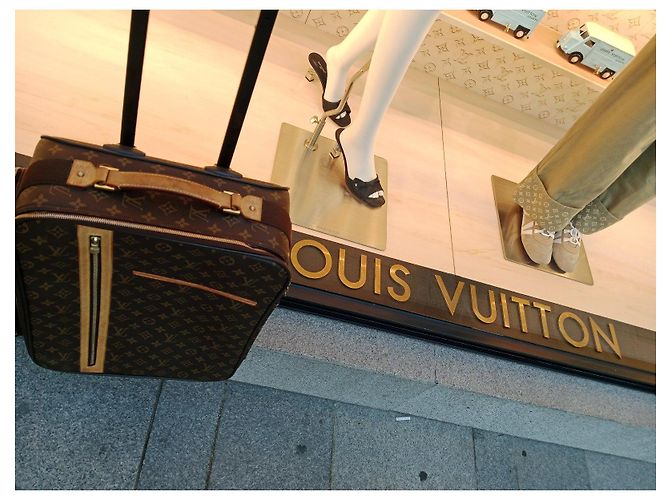 Louis Vuitton Keepall 50 Monogram Valigia Marrone Monogramma - vista 10