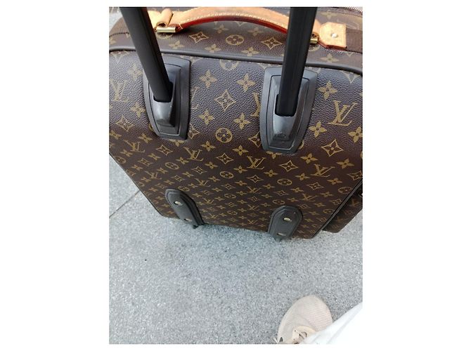 Louis Vuitton Keepall 50 Monogram Valigia Marrone Monogramma - vista 13