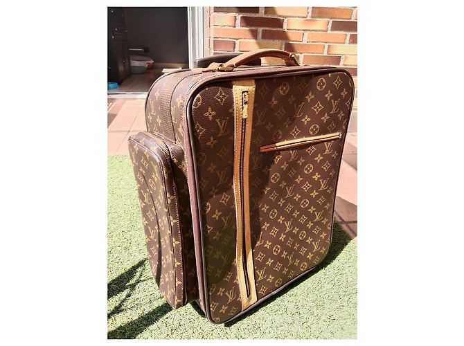 Louis Vuitton Keepall 50 Monogram Valigia Marrone Monogramma - vista 2