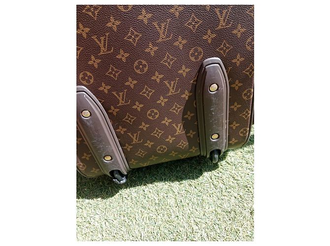 Louis Vuitton Keepall 50 Monogram Valigia Marrone Monogramma - vista 5