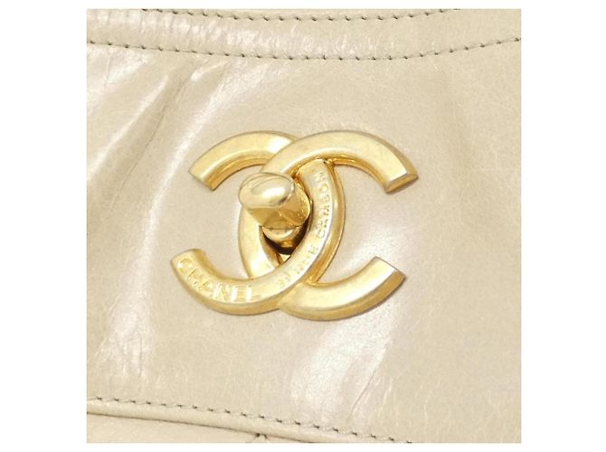 Borsa Chanel In the Mix Beige - vista 4