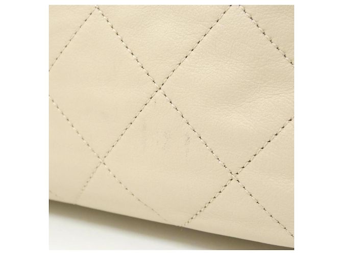 Borsa Chanel In the Mix Beige - vista 5