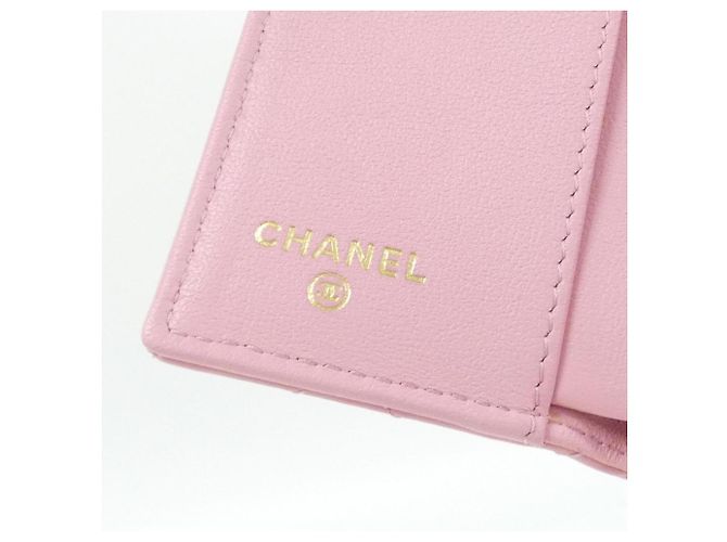 Chanel Timeless Classic Line AP0230 Tri-Fold Wallet Pink - view 7