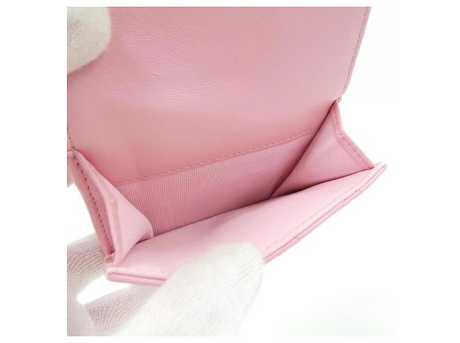 Chanel Timeless Classic Line AP0230 Tri-Fold Wallet Pink - view 8