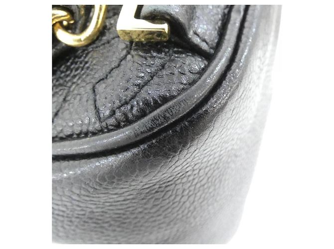 Zaino Chanel in pelle di vitello martellata nera Nero - vista 4