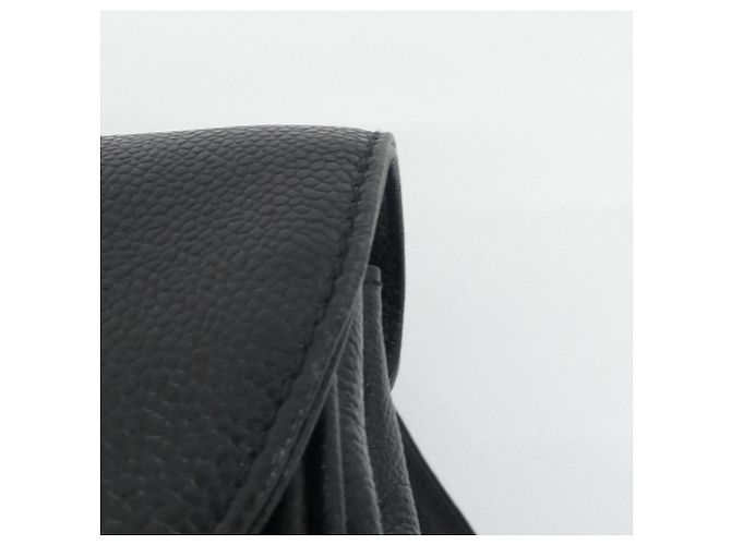 Zaino Chanel in pelle di vitello martellata nera Nero - vista 7