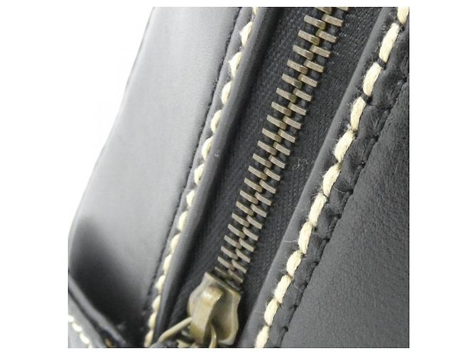 Chanel Wild Stitch Line 18121 Handbag Black Beige - view 6