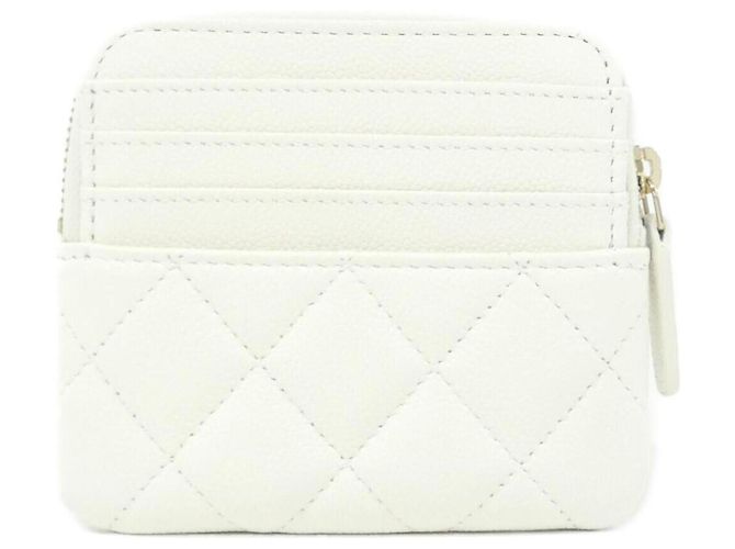 Monedero Chanel Timeless Classic Blanco - vista 2