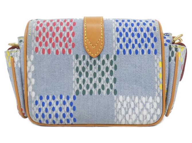 Borsa a tracolla Louis Vuitton LV Barth Denim Multicolore - vista 2