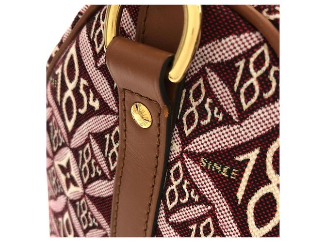 Louis Vuitton SINCE1854 Speedy Bandoulière 25cm Borsa Boston Bordò - vista 5