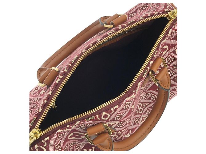 Louis Vuitton SINCE1854 Speedy Bandoulière 25cm Borsa Boston Bordò - vista 9