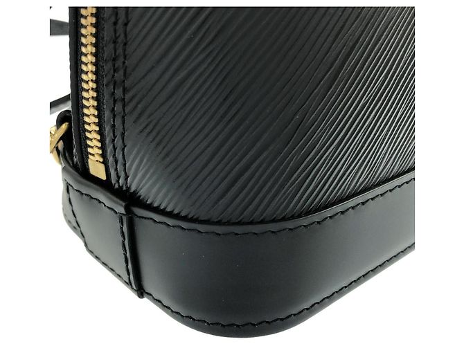 Zaino Louis Vuitton Epi Alma M25103 Nero - vista 6