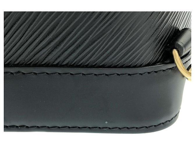 Zaino Louis Vuitton Epi Alma M25103 Nero - vista 7