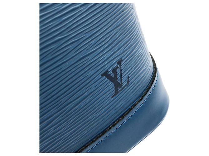 Borsa Louis Vuitton Epi Alma PM Blu - vista 5