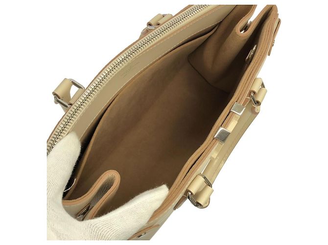 Borsa Louis Vuitton Epi Grenelle Tote PM M57681 Beige - vista 8