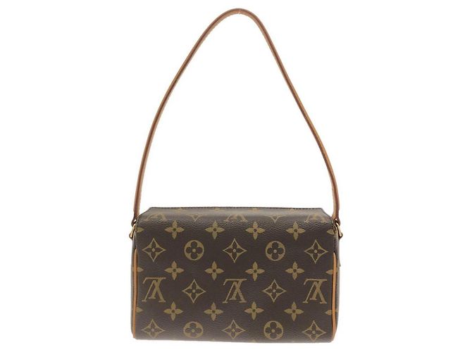 Borsa Louis Vuitton Monogram Recital Marrone - vista 2