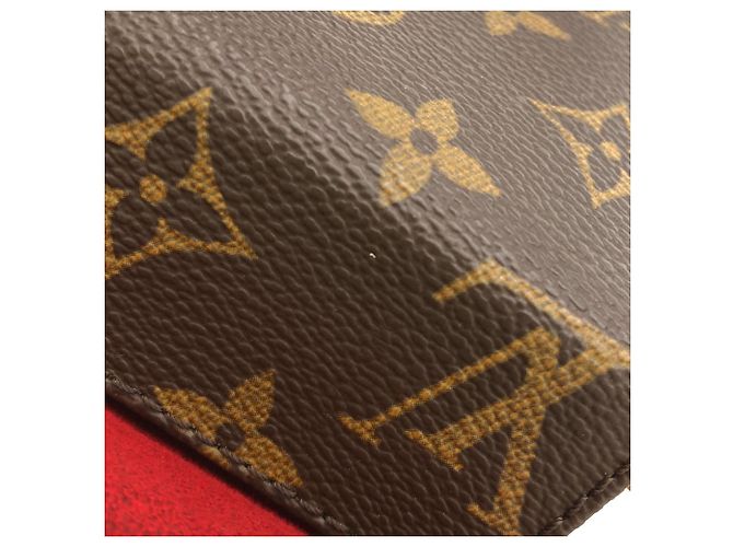 Borsa Louis Vuitton Monogram Recital Marrone - vista 5