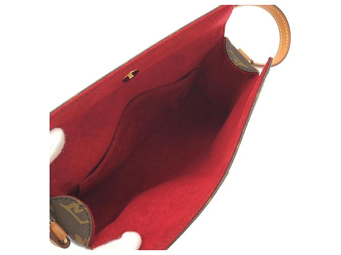 Borsa Louis Vuitton Monogram Recital Marrone - vista 7