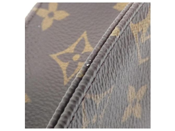 Louis Vuitton Monogram Reverse Trio Pochette Toilette Marrone - vista 4