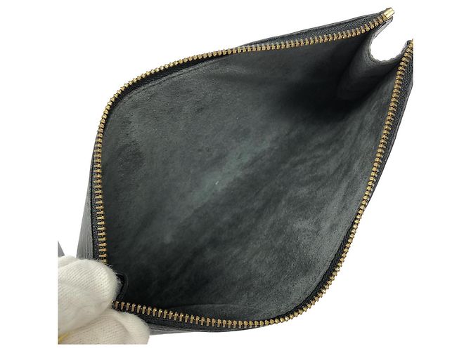 Louis Vuitton Epi Pochette Accessoires Nero - vista 7