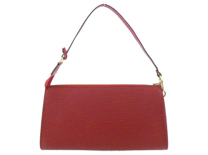 Louis Vuitton Epi Pochette Accessoires Rosso - vista 2