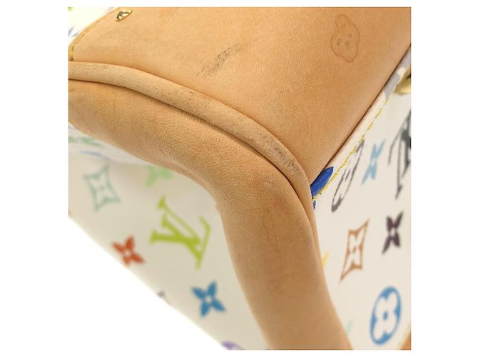 Bolso Louis Vuitton Multicolor Beverly GM Blanco - vista 3
