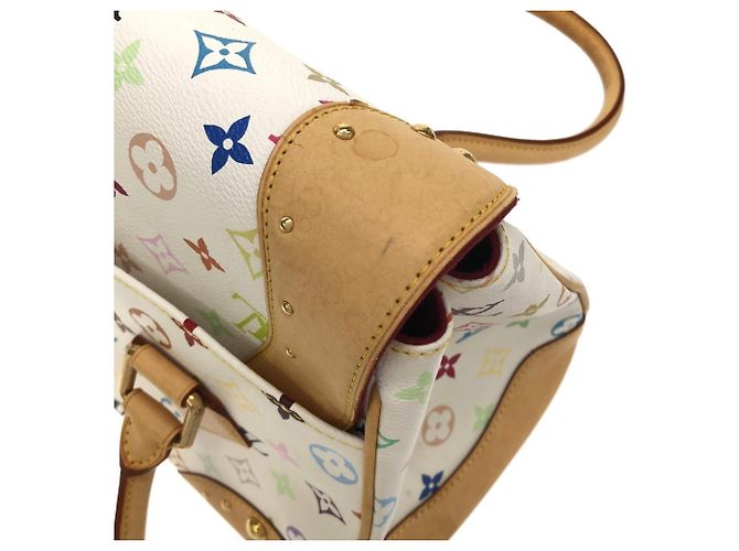 Bolso Louis Vuitton Multicolor Beverly GM Blanco - vista 5