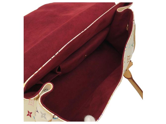 Bolso Louis Vuitton Multicolor Beverly GM Blanco - vista 9